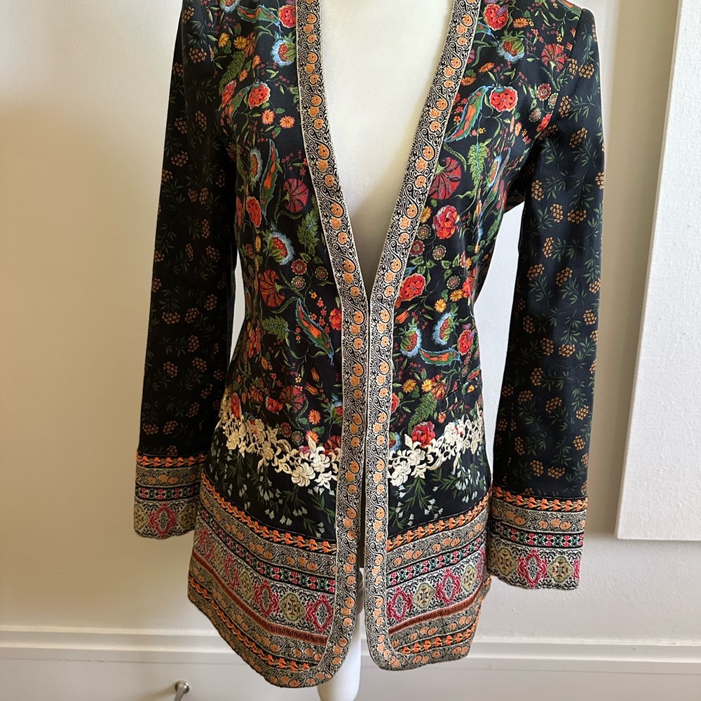 Alice + Oliva Chriselle Embroidered Blazer - Picture 4 of 9